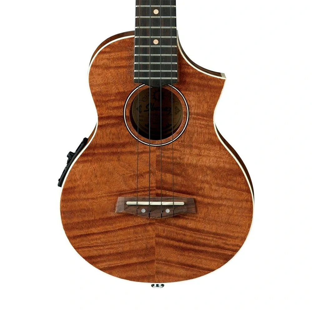 IBANEZ UEW15E-OPN Concert Open Pore Natural Akustik Elektro Ukulele