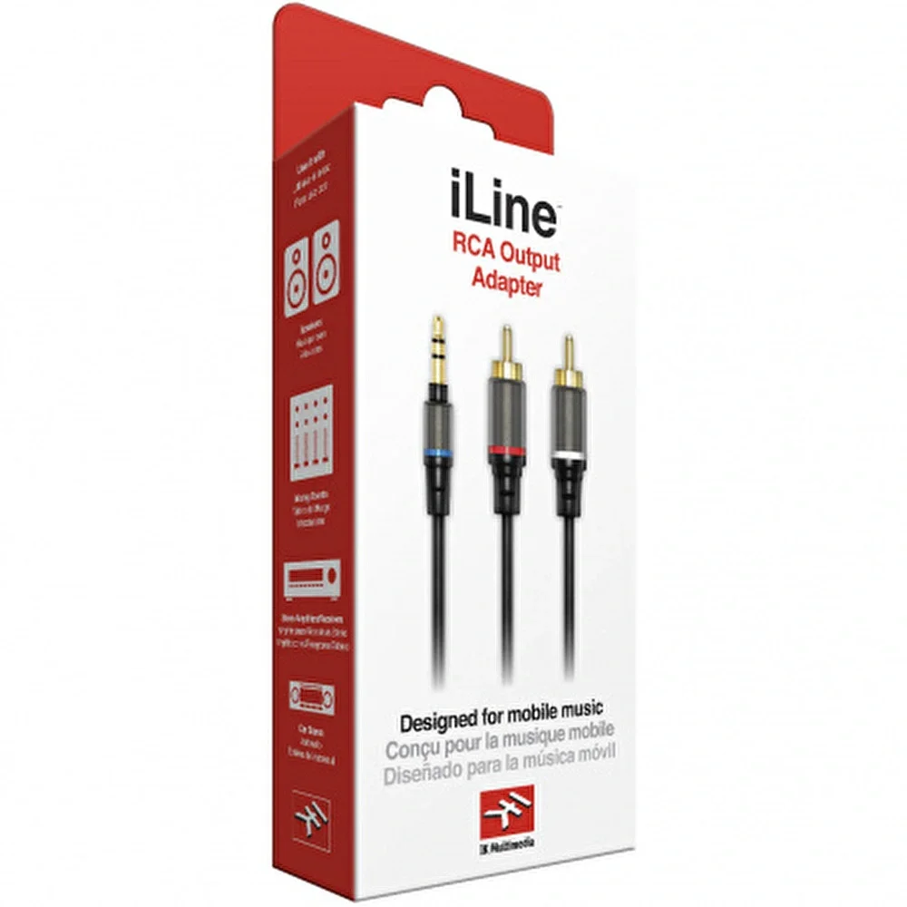 IK Multimedia iLine RCA Output Adaptörü