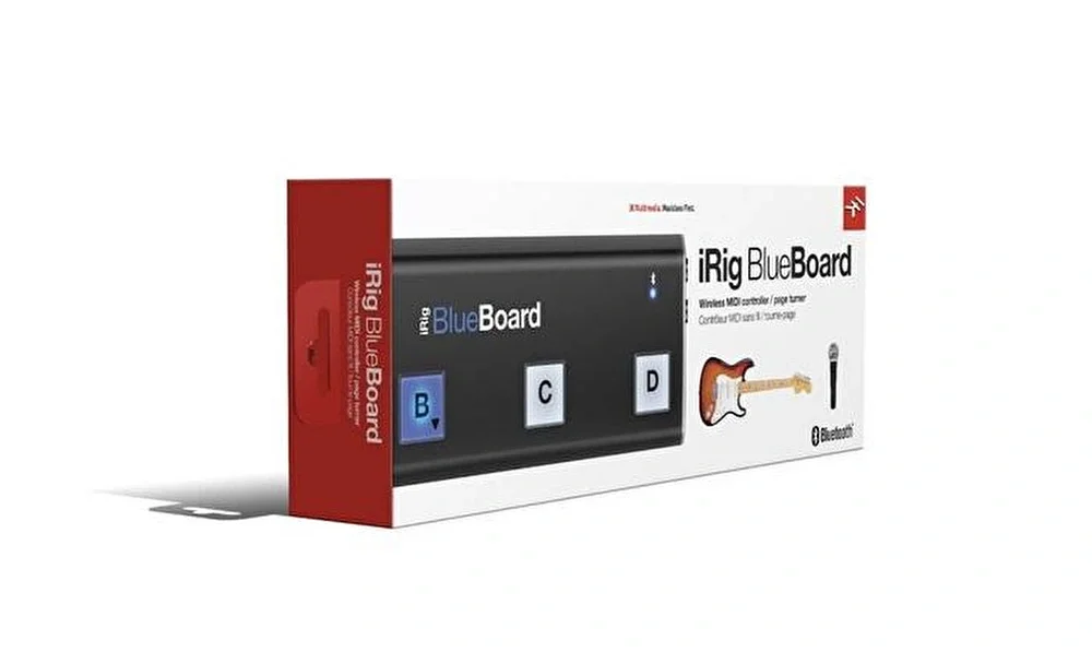 IK Multimedia iRig BlueBoard Bluetooth Pedalboard (iOS&amp; Mac)