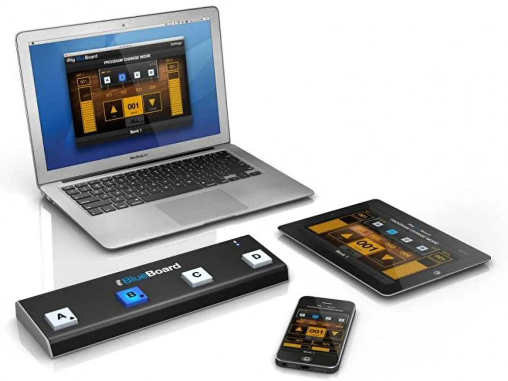 IK Multimedia iRig BlueBoard Bluetooth Pedalboard (iOS&amp; Mac)