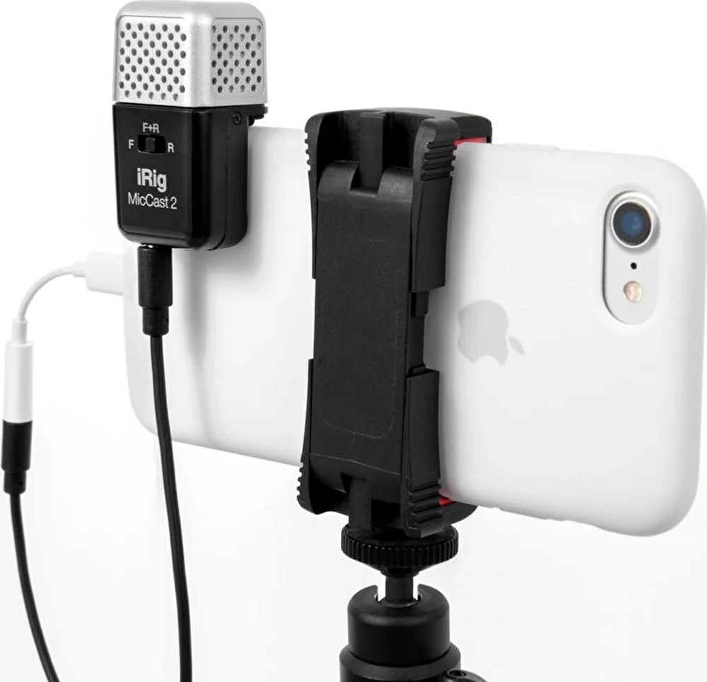 IK Multimedia iRig Mic Cast 2 Ultra-Kompakt Mikrofon (iOS&amp; Android)