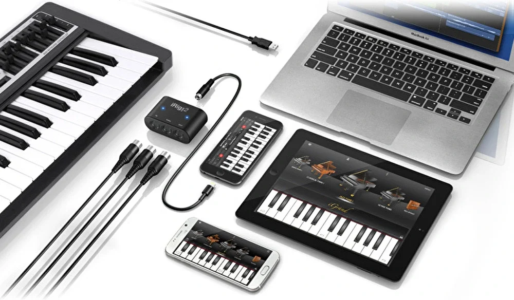 IK Multimedia iRig MIDI 2 MIDI Arabirimi (iOS, Mac&amp; PC)