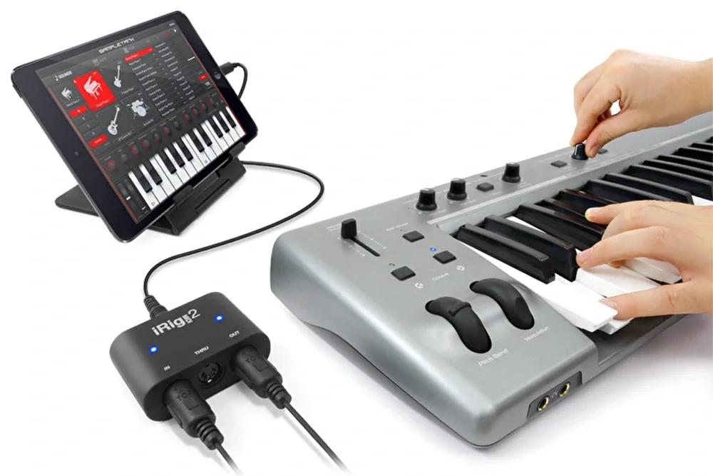 IK Multimedia iRig MIDI 2 MIDI Arabirimi (iOS, Mac&amp; PC)