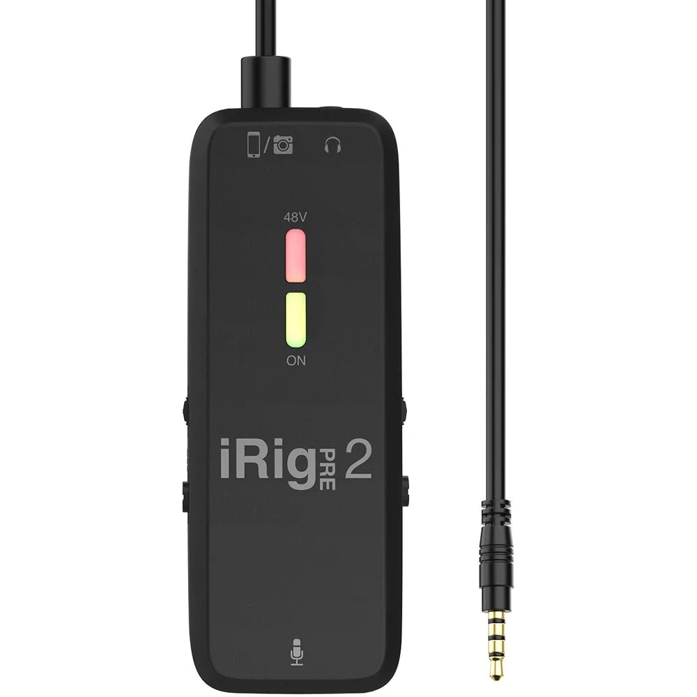 IK Multimedia iRig Pre2 Mikrofon Arabirim Preamp (iOS&amp; Android)