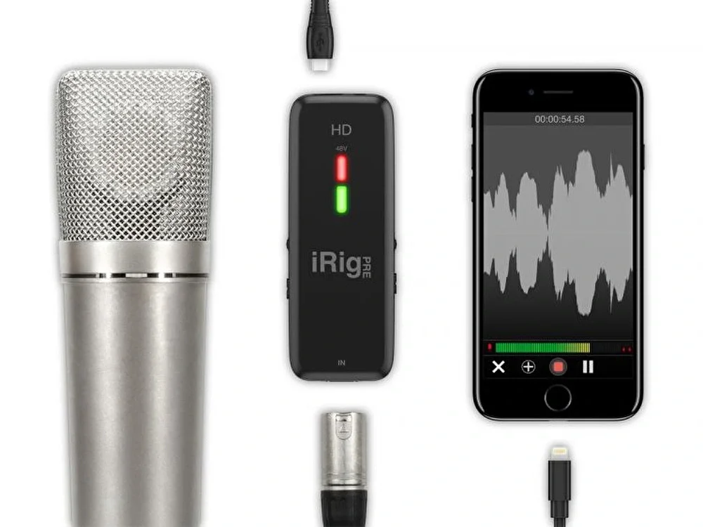 IK Multimedia iRig PRE HD Mikrofon Arabirim/Preamp