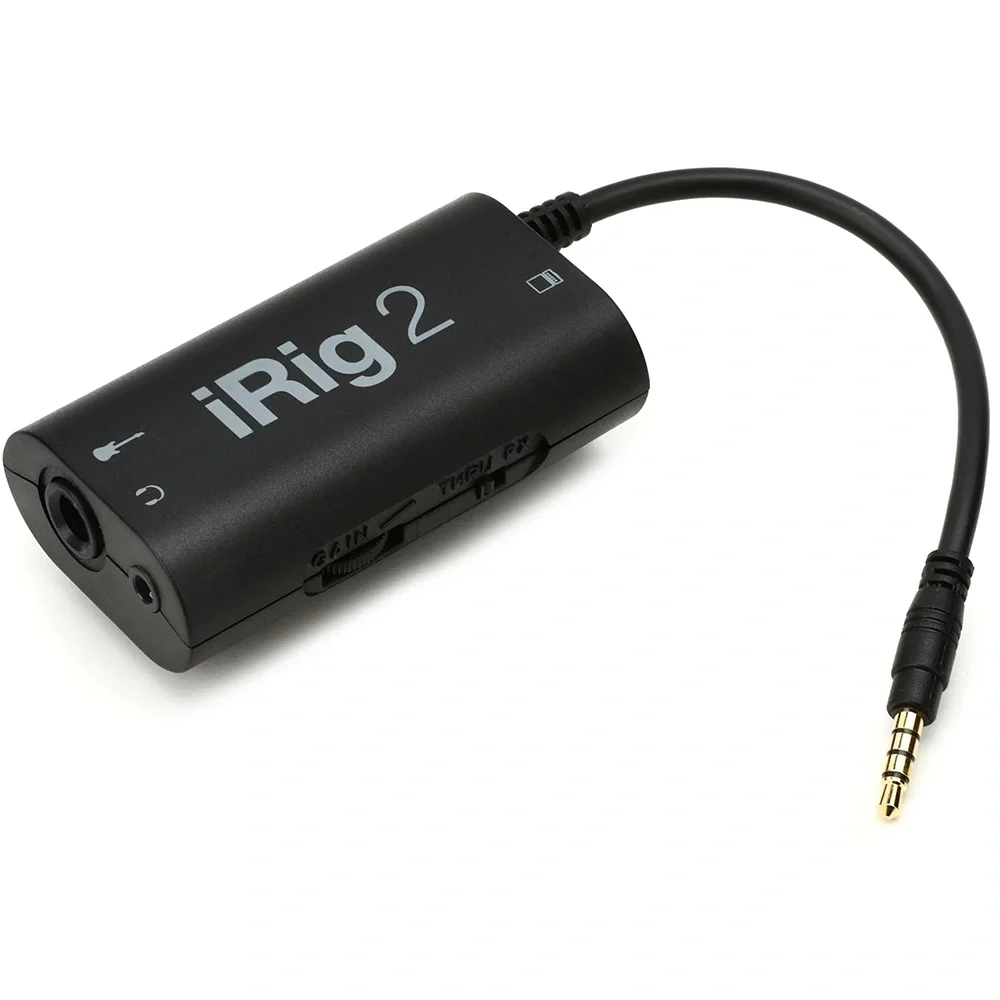 IK Multimedia iRig 2 Elektro&amp; Bas Gitar Ses Kartı (iOS)