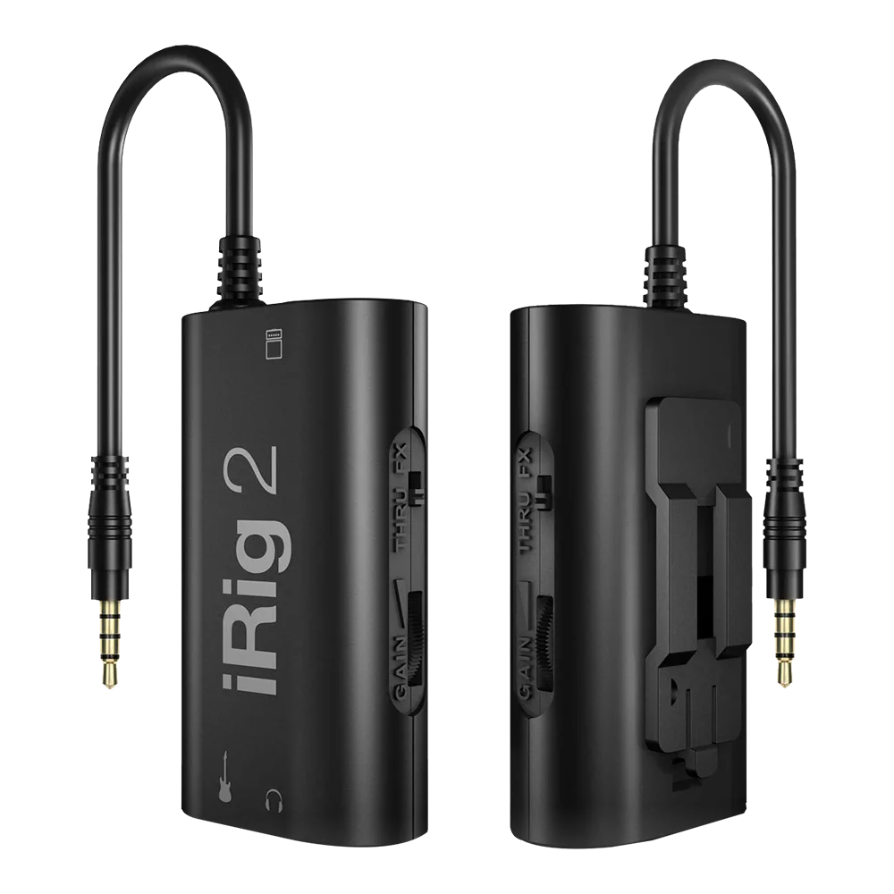 IK Multimedia iRig 2 Elektro&amp; Bas Gitar Ses Kartı (iOS)