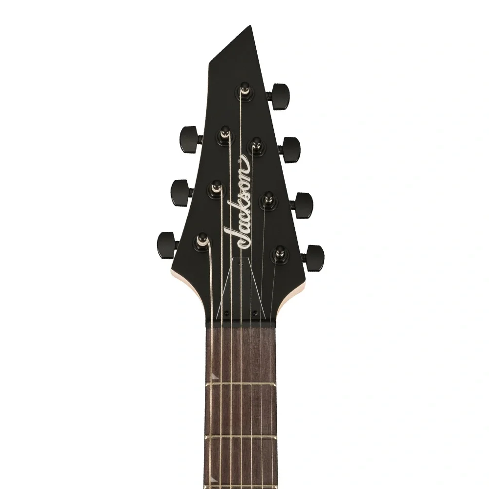 Jackson JS22-7 King V KV HT Amaranth Klavye Satin Black Elektro Gitar