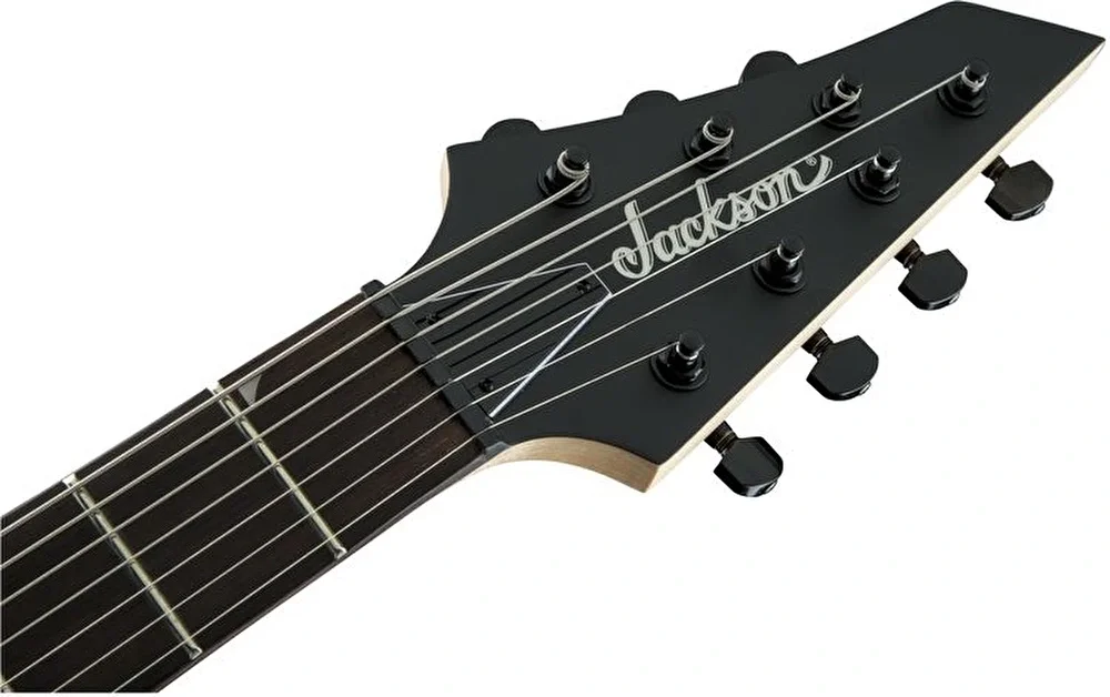 Jackson JS Dinky Arch Top JS22-7 DKA HT Amaranth Klavye Satin Black 7 Telli Elektro Gitar