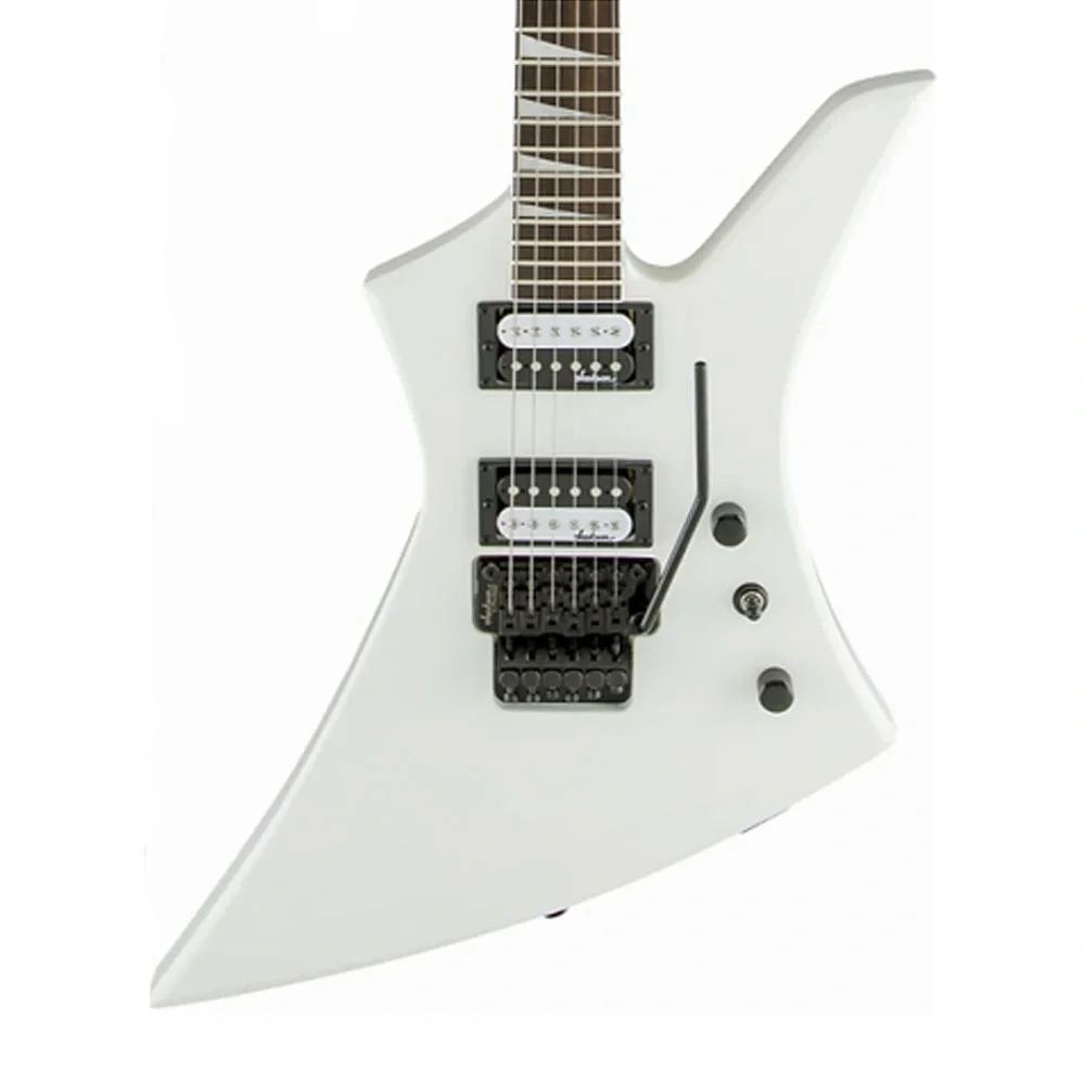 Jackson JS32 Kelly Floyd Rose Amaranth Klavye Snow White Elektro Gitar