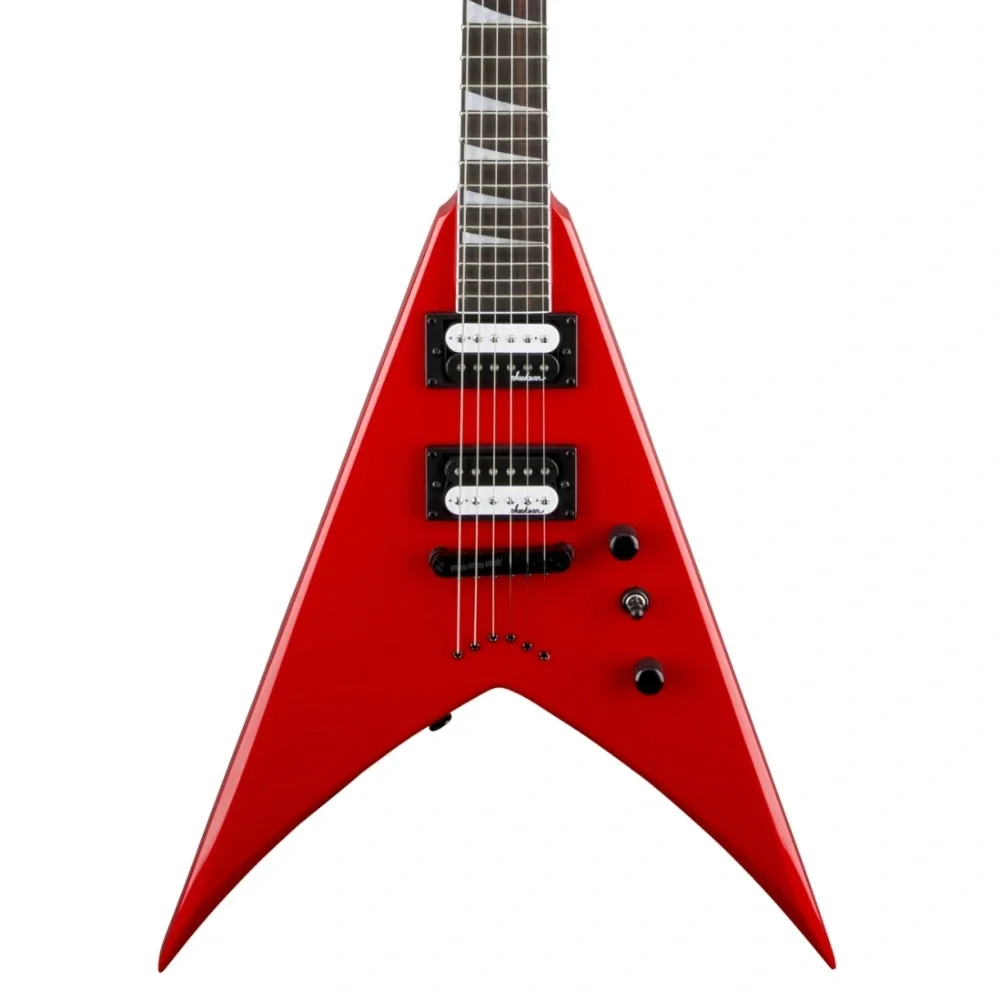 Jackson JS32T King V Sabit Köprü Amaranth Klavye Ferrari Red Elektro Gitar