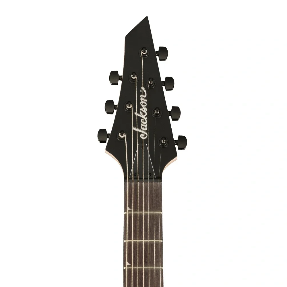 Jackson JS22-7 Rhoads RR HT Amaranth Klavye Satin Black Elektro Gitar