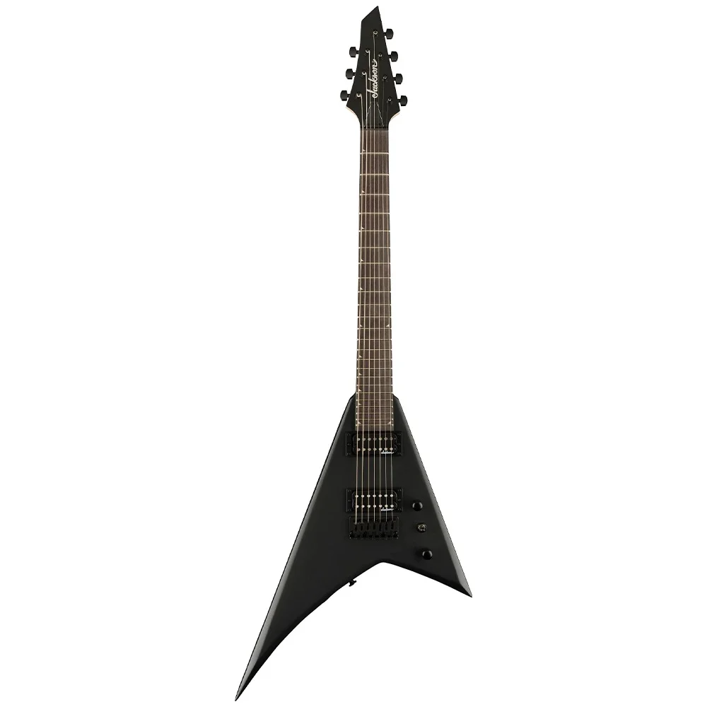 Jackson JS22-7 Rhoads RR HT Amaranth Klavye Satin Black Elektro Gitar