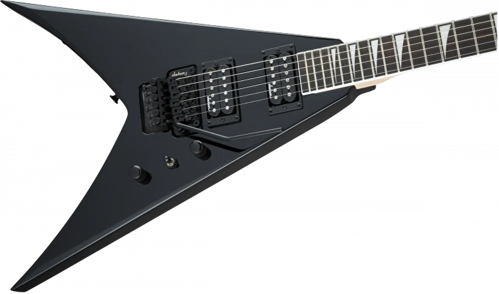Jackson JS32 King V Floyd Rose Amaranth Klavye Gloss Black Elektro Gitar