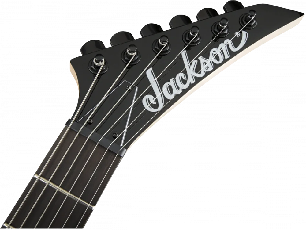 Jackson JS22 Dinky Arch Top 2-Point Tremolo Amaranth Klavye Satin Black Elektro Gitar