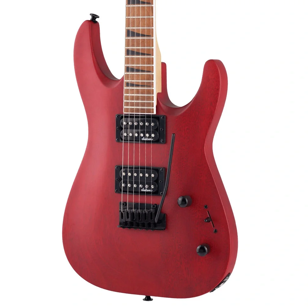Jackson JS Serisi Dinky Arch Top JS24 DKAM Akçaağaç Klavye Kırmızı Elektro Gitar