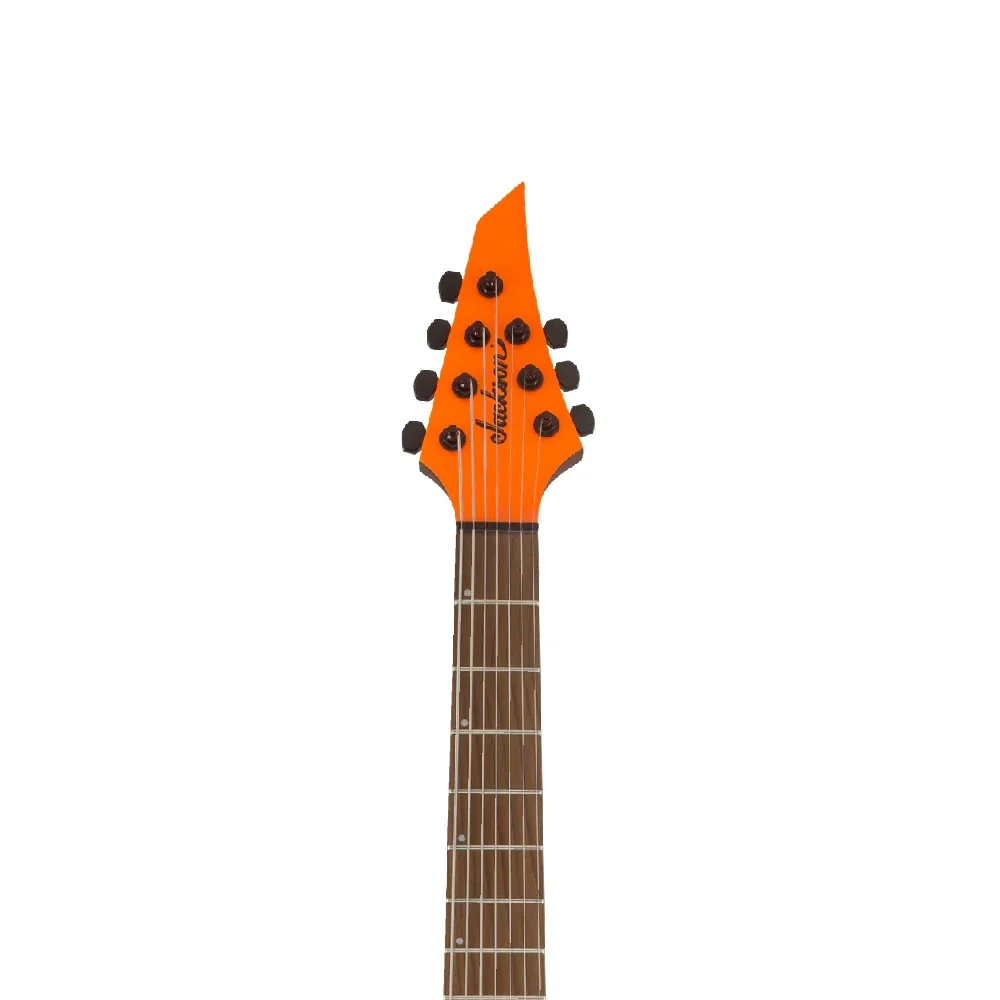Jackson Pro Misha Mansoor Juggernaut HT7 Caramelized Akçaağaç Klavye Neon Orange 7 Telli Elektro Gitar
