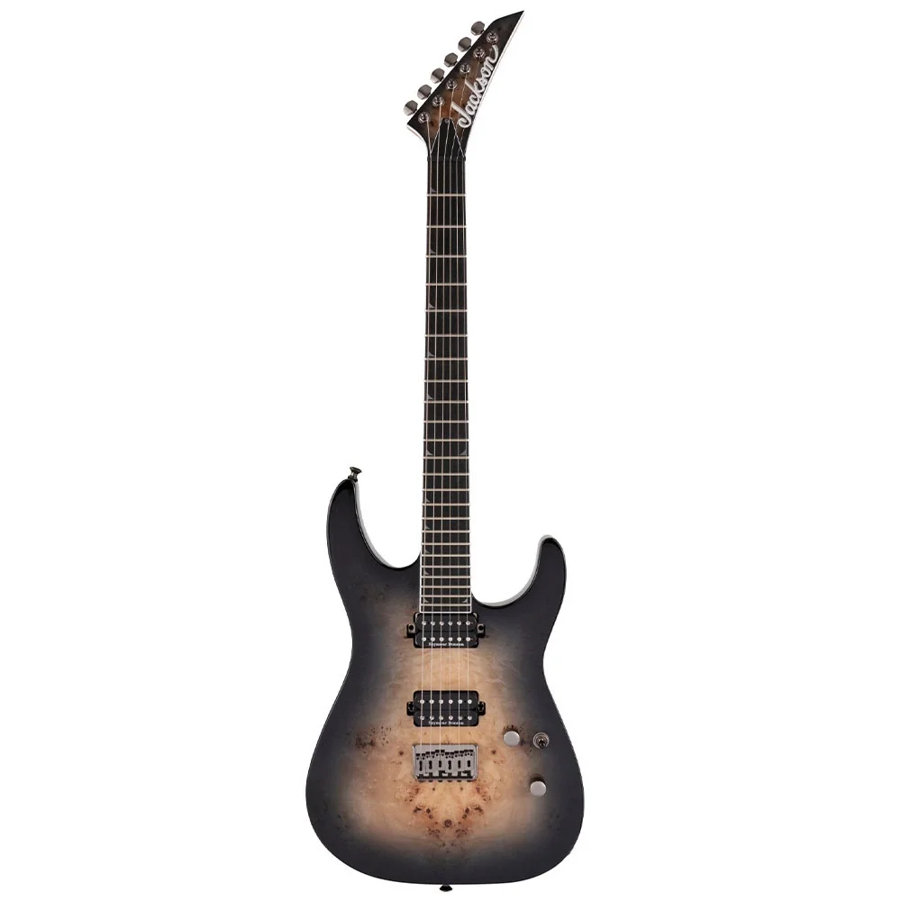 Jackson Pro Serisi Soloist SL2P MAH HT Abanoz Klavye Trans Black Burst Elektro Gitar
