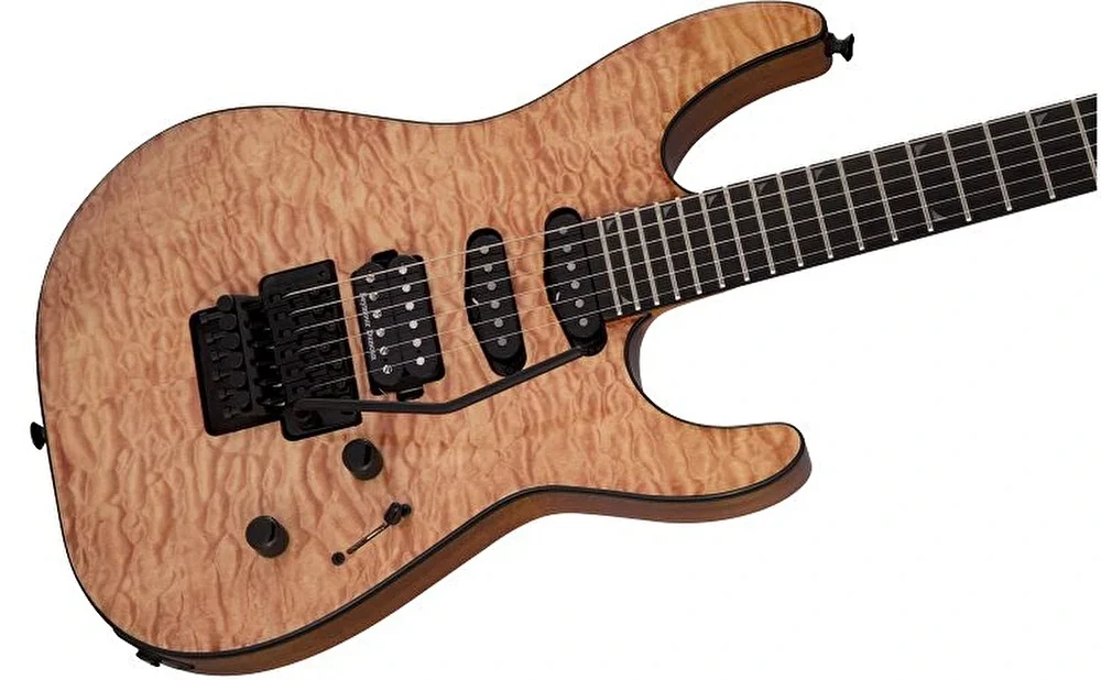 Jackson Pro Series Soloist SL3Q MAH Abanoz Klavye Blonde Elektro Gitar