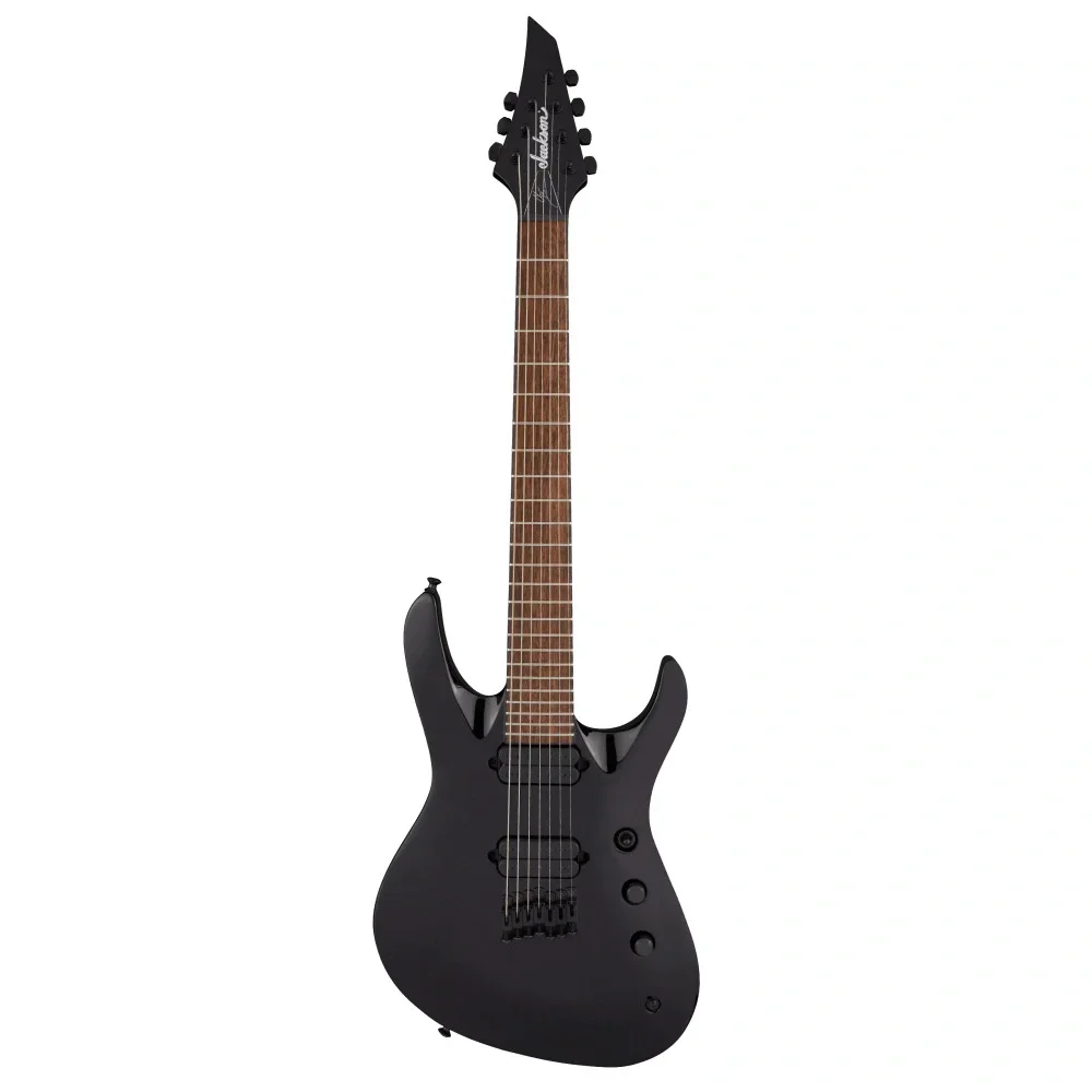 Jackson Pro Chris Broderick Soloist HT7 Laurel Klavye Gloss Black 7 Telli Elektro Gitar