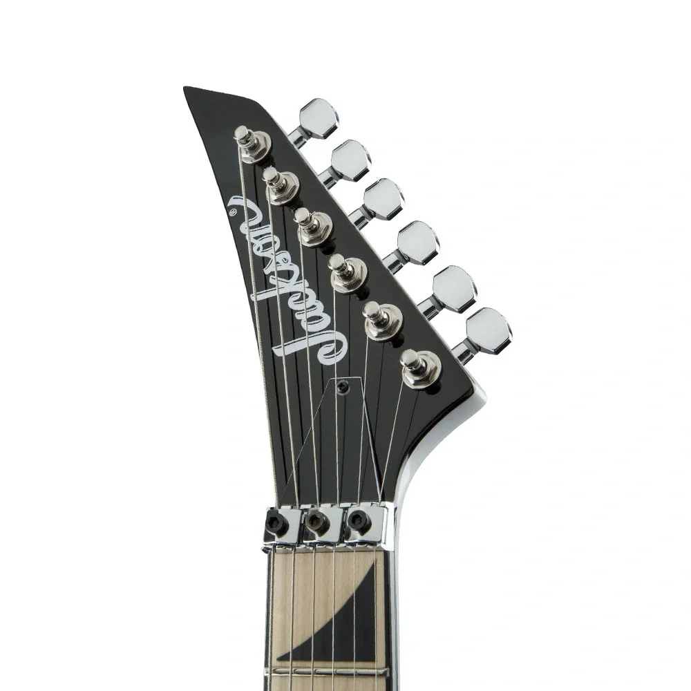 Jackson X Serisi Rhoads RRX24 Akçaağaç Klavye Snow White with Black Pinstripes Elektro Gitar