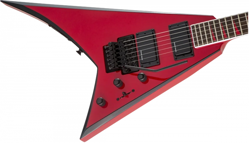 Jackson X Serisi Rhoads RRX24 Laurel Klavye Red with Black Bevels Elektro Gitar