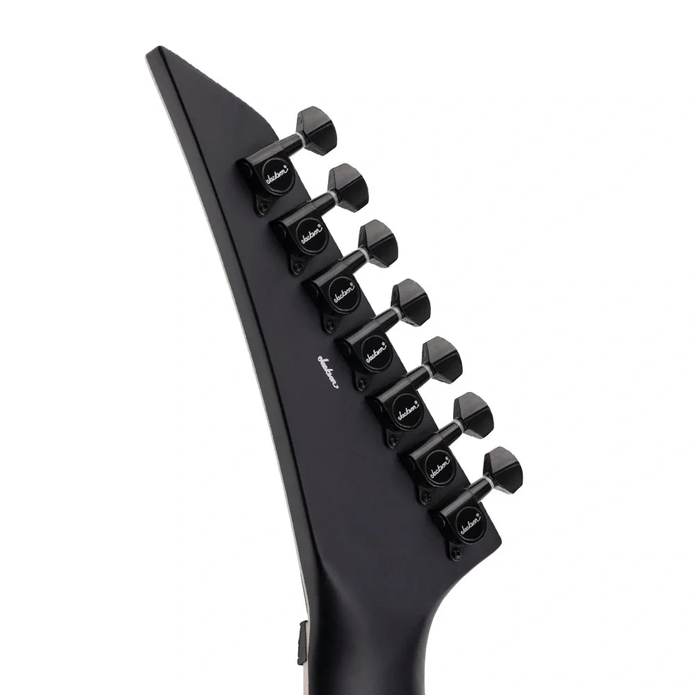 Jackson X Serisi King V KVX-MG7 Laurel Klavye Satin Black with Primer Gray Bevels Elektro Gitar