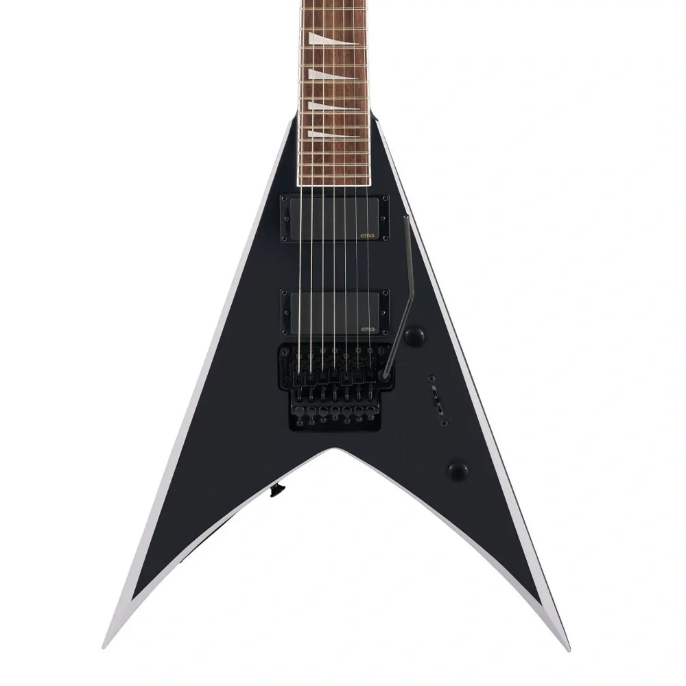 Jackson X Serisi King V KVX-MG7 Laurel Klavye Satin Black with Primer Gray Bevels Elektro Gitar