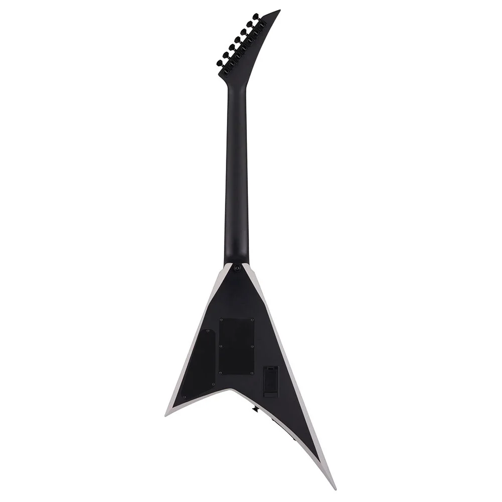 Jackson X Serisi Rhoads RRX24-MG7 Laurel Klavye Satin Black with Primer Gray Bevels 7 Telli Elektro Gitar