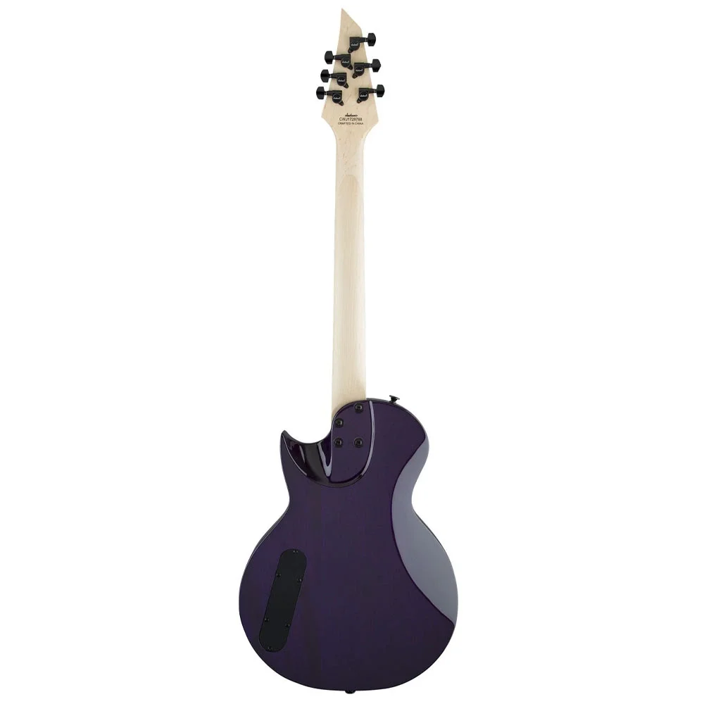Jackson Monarkh JS22Q SC Amaranth Klavye Transparent Purple Burst Elektro Gitar
