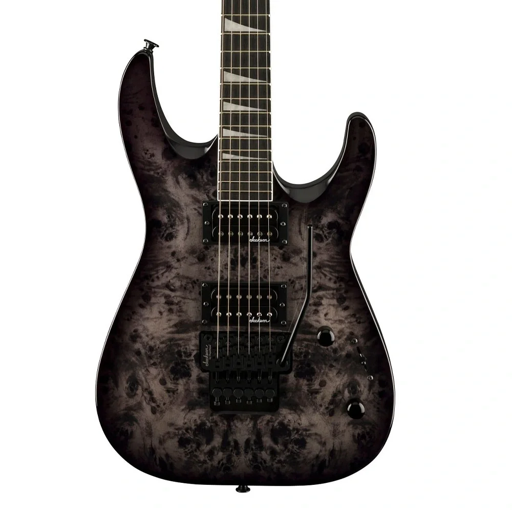 JACKSON JS Dinky Arch Top JS32 DKAP Amaranth Klavye Transparent Black Elektro Gitar
