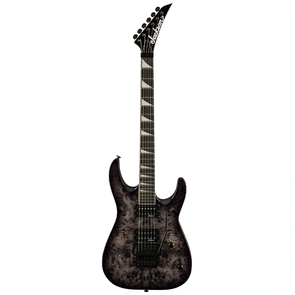 JACKSON JS Dinky Arch Top JS32 DKAP Amaranth Klavye Transparent Black Elektro Gitar