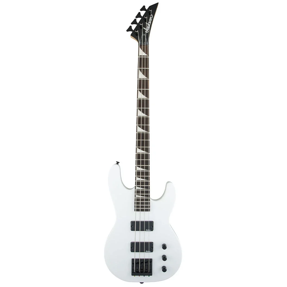 Jackson JS2 Concert Bass Amaranth Klavye Snow White Bas Gitar