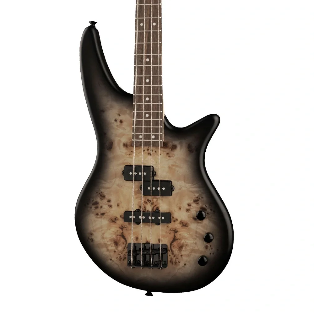 Jackson JS Serisi Spectra Bass JS2P Laurel Klavye Black Burst Bas Gitar