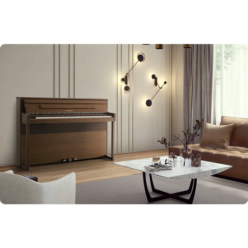 KAWAI CA901NW Natural Ceviz Dijital Duvar Piyanosu (Tabure&amp; Kulaklık Hediyeli)