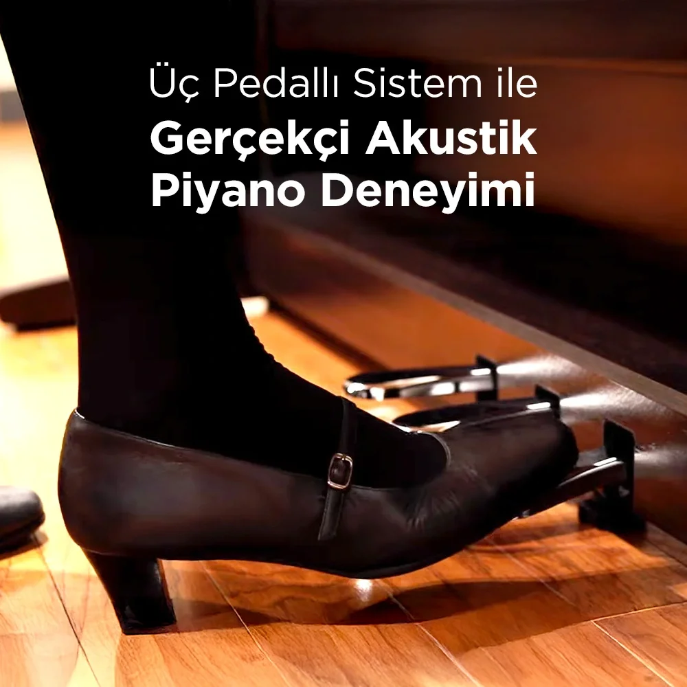 KAWAI KDP120W Beyaz Dijital Duvar Piyanosu  (Tabure&amp; Kulaklık Hediyeli)