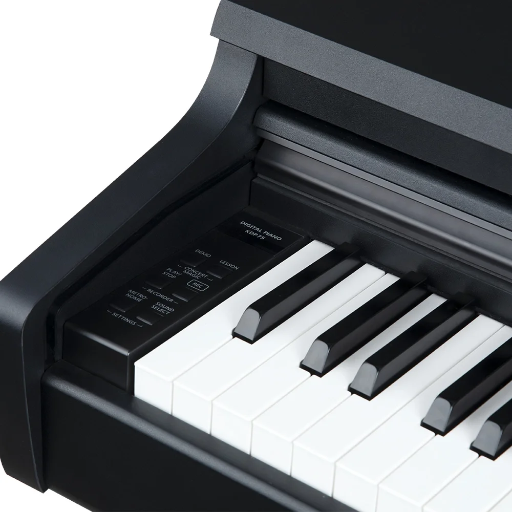 KAWAI KDP75B Siyah Dijital Piyano | Tabure ve Kulaklık Hediyeli