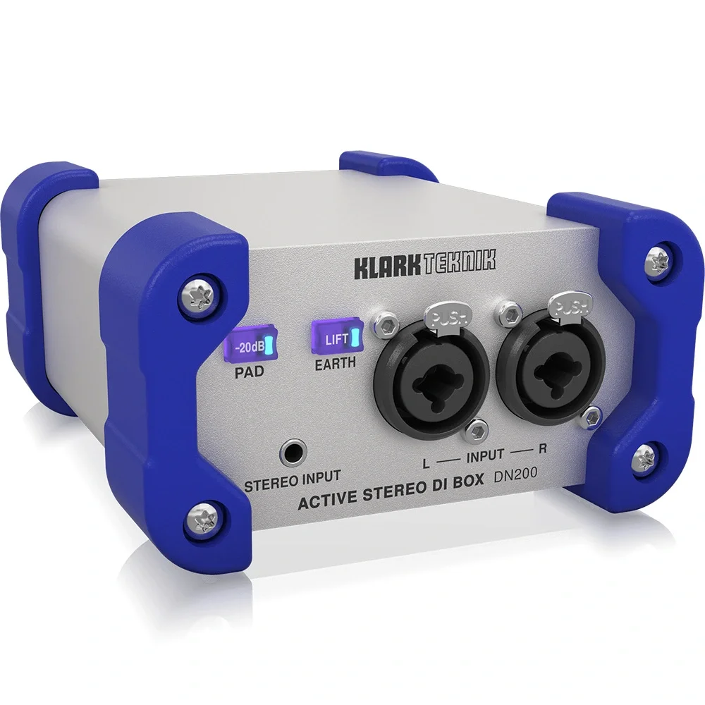 Klark Teknik DN200-V2 2 Kanal Stereo Aktif Di-Box