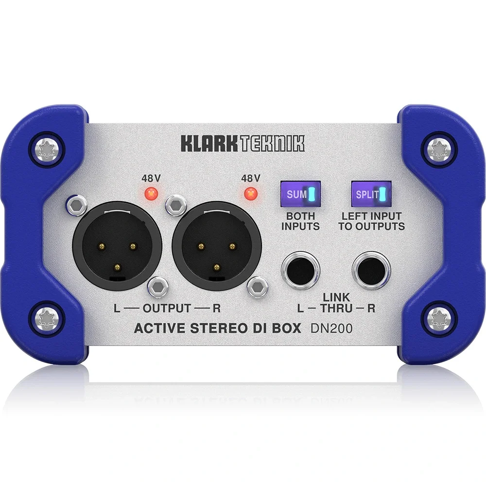 Klark Teknik DN200-V2 2 Kanal Stereo Aktif Di-Box