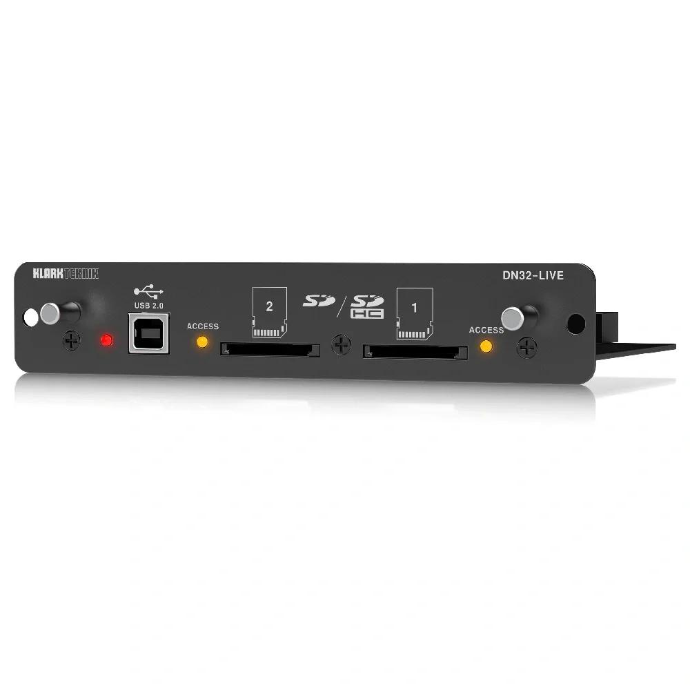 KLARK TEKNIK DN32-LIVE SD/SDHC Ve USB 2.0 Genişleme Modülü
