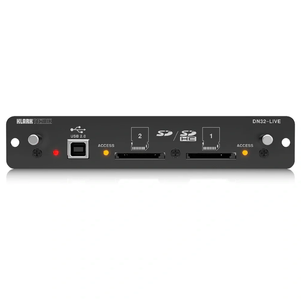 KLARK TEKNIK DN32-LIVE SD/SDHC Ve USB 2.0 Genişleme Modülü