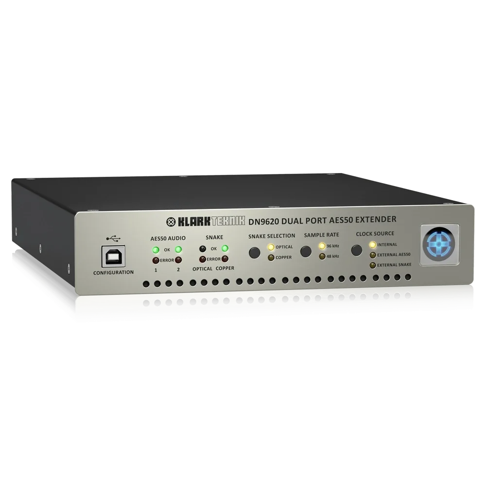 KLARK TEKNIK DN9620 Çift Port AES50 Extender Ve Multiplexer
