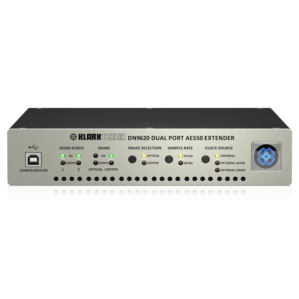 KLARK TEKNIK DN9620 Çift Port AES50 Extender Ve Multiplexer