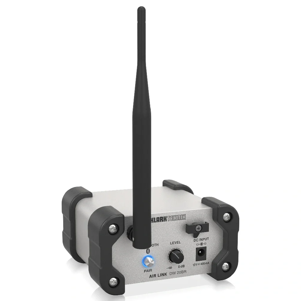 Klark Teknik DW20BR Kablosuz Aktif Di-Box / Bluetooth Stereo Receiver 2.4 GHz