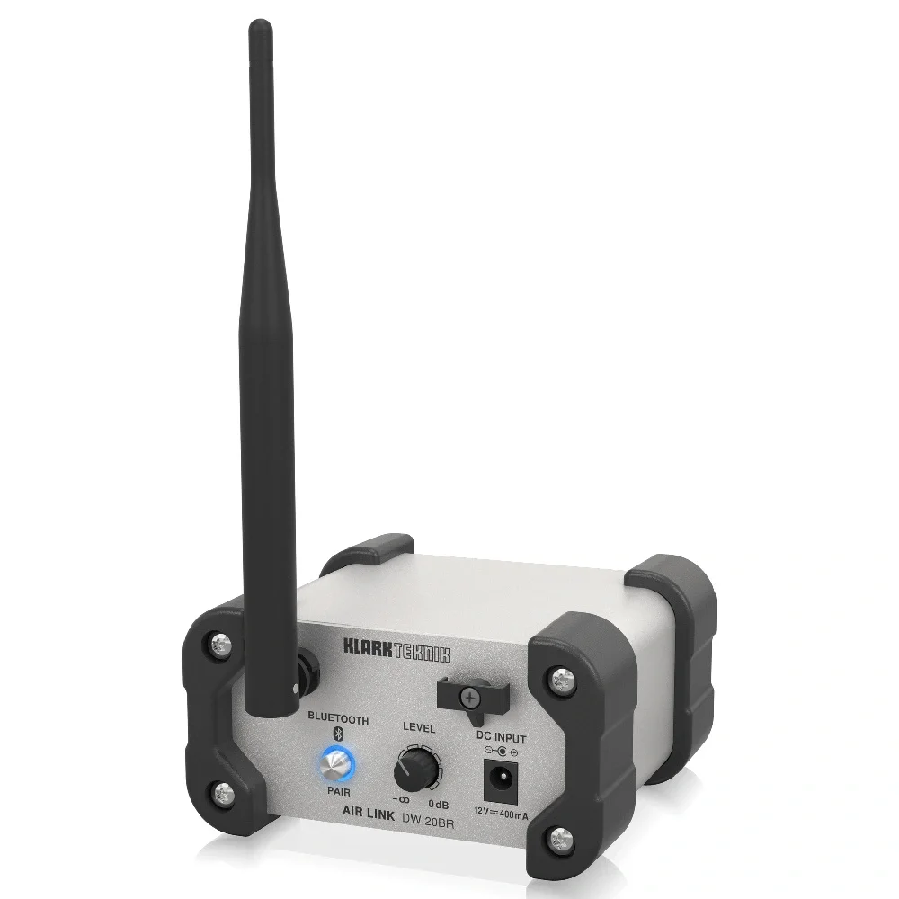 Klark Teknik DW20BR Kablosuz Aktif Di-Box / Bluetooth Stereo Receiver 2.4 GHz
