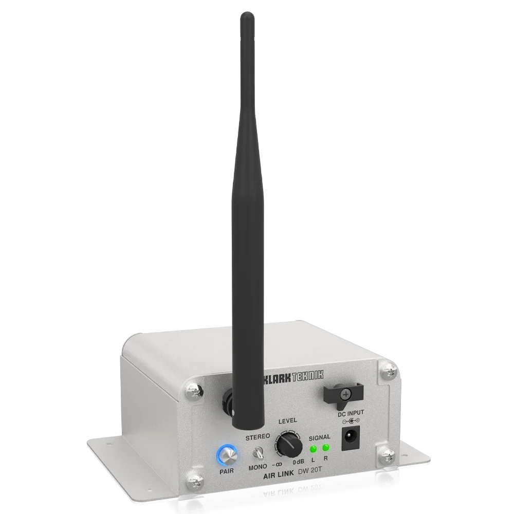 KLARK TEKNIK DW20T Kablosuz Aktif Di-Box / Bluetooth Stereo Transmitter 2.4 GHz