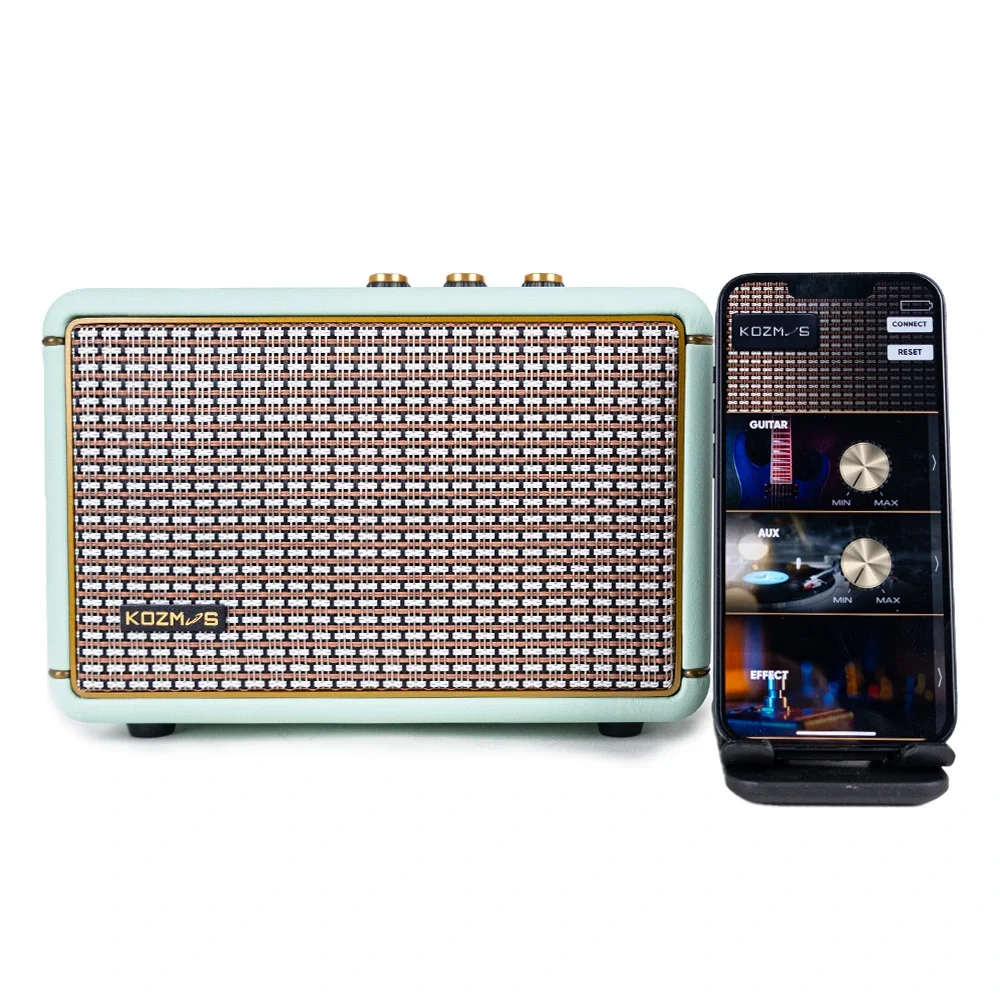 Kozmos Blaze-30LG Uygulama ile Kontrol Edilebilen Elektro Gitar Amfisi ve Bluetooth Hoparlör