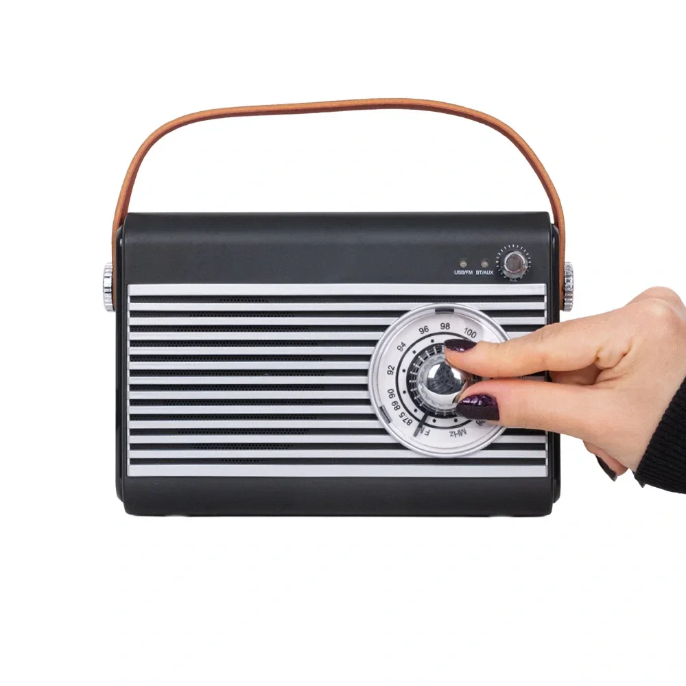 KOZMOS Retro Radyo ve Bluetooth Hoparlör