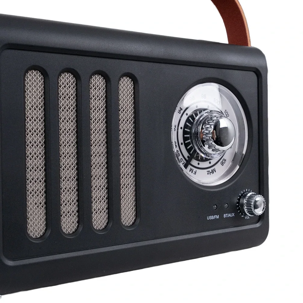 KOZMOS FB-R403-BK Retro Radyo ve Bluetooth Hoparlör