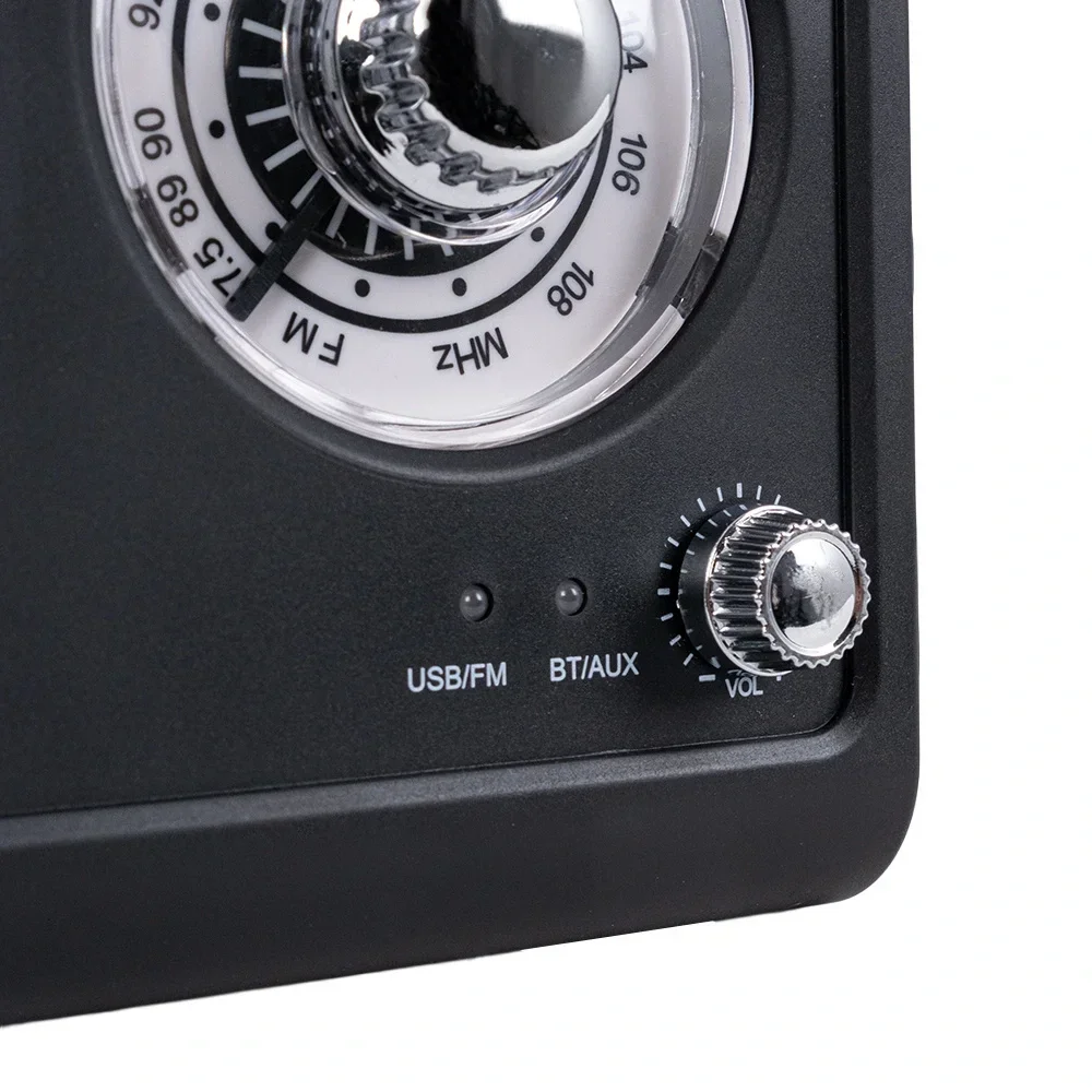 KOZMOS FB-R403-BK Retro Radyo ve Bluetooth Hoparlör